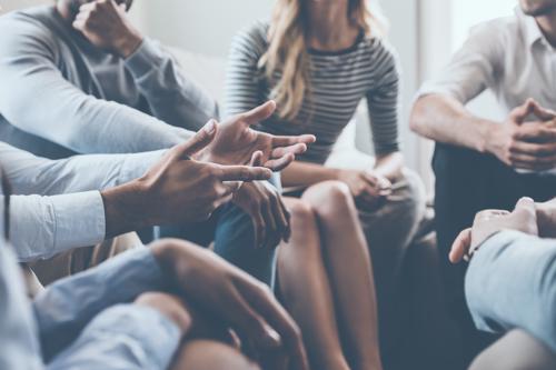 Rely on your support group to avoid a meth relapse
