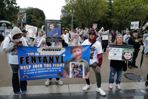 fentanyl protest