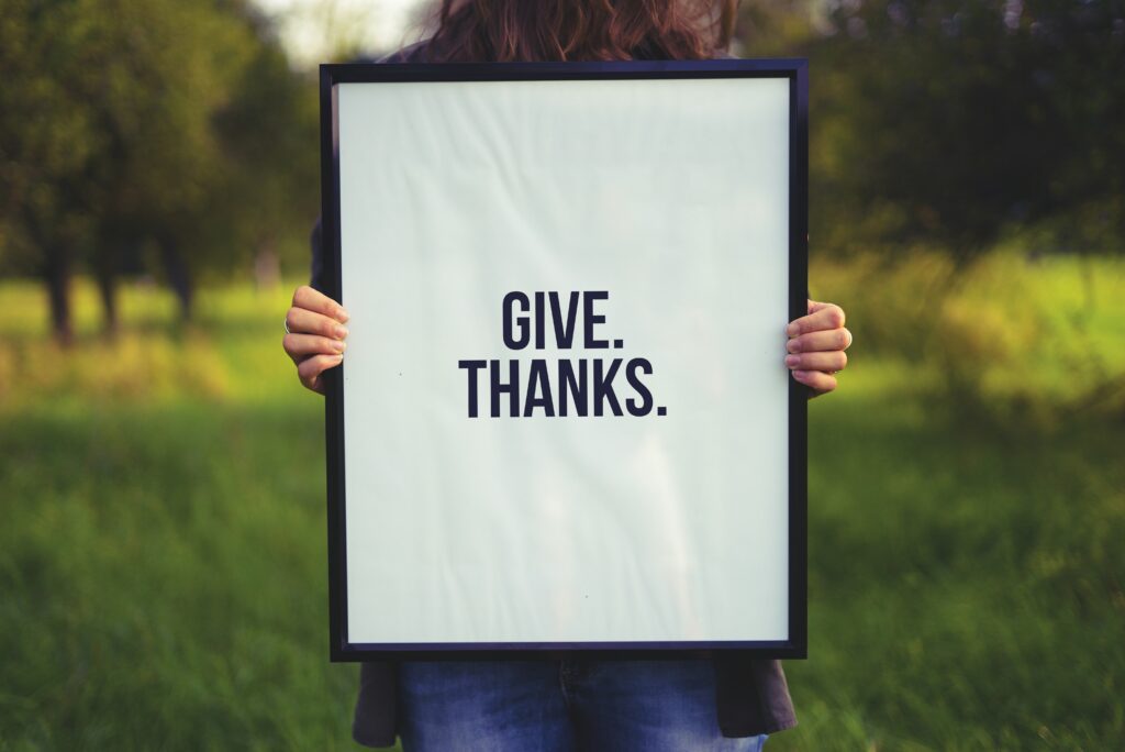 Gratitude journal for addiction recovery